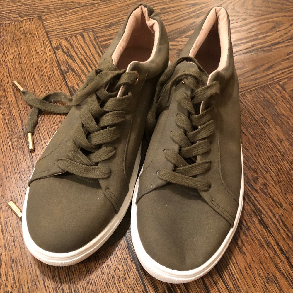Topshop Sneakers - Olive - Never worn! - Picture 1 of 2
